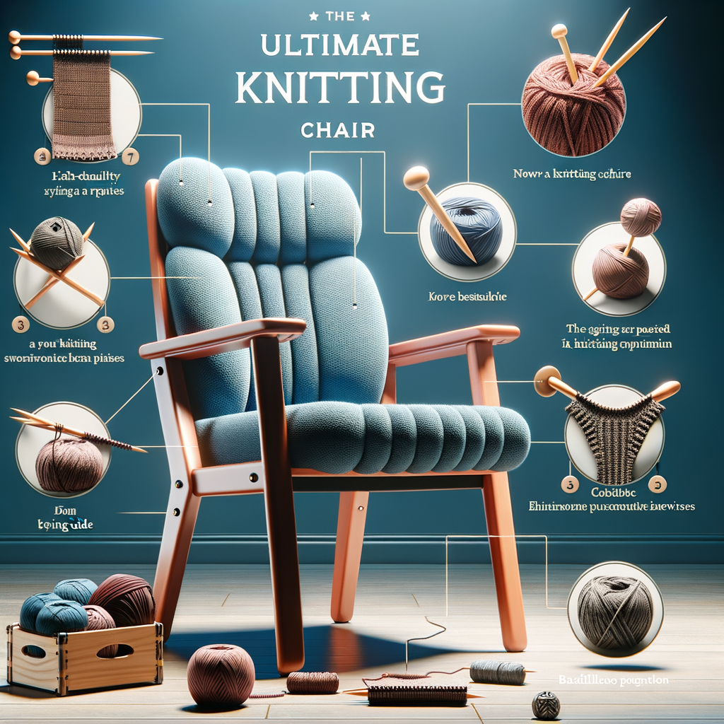Best ergonomic knitting chair for long hours, offering good support and comfort, based on knitting chair reviews, perfect for choosing a high-quality knitting chair.